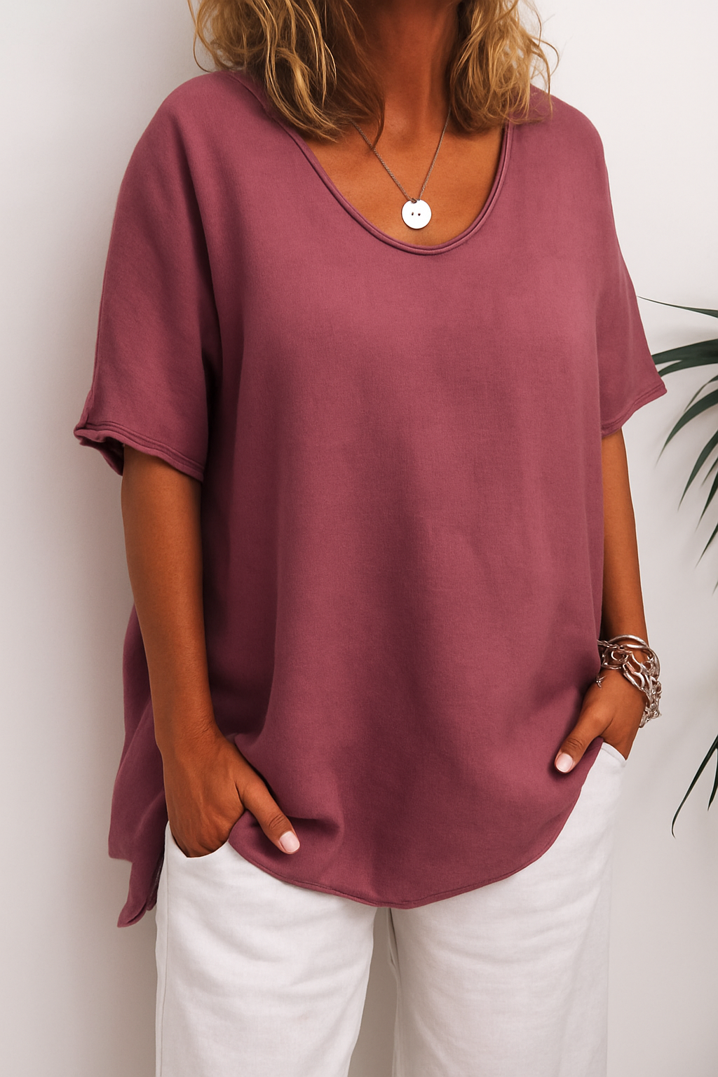 T-shirt leggera – Comoda ed elegante per l'estate