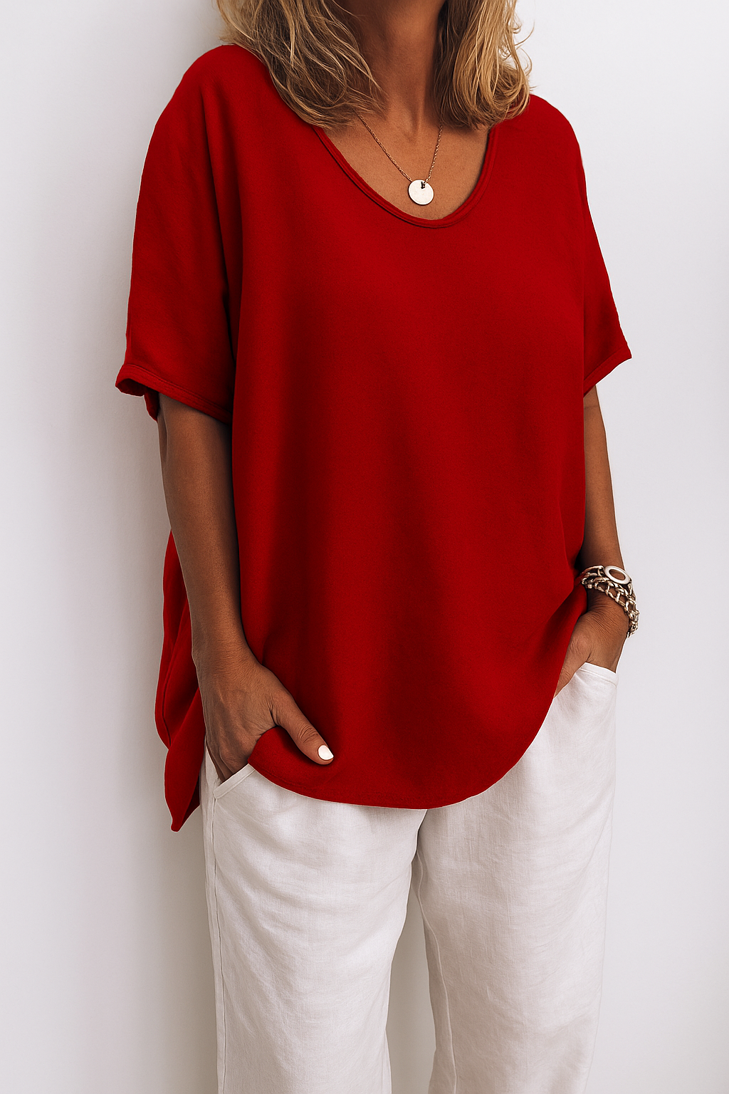 T-shirt leggera – Comoda ed elegante per l'estate