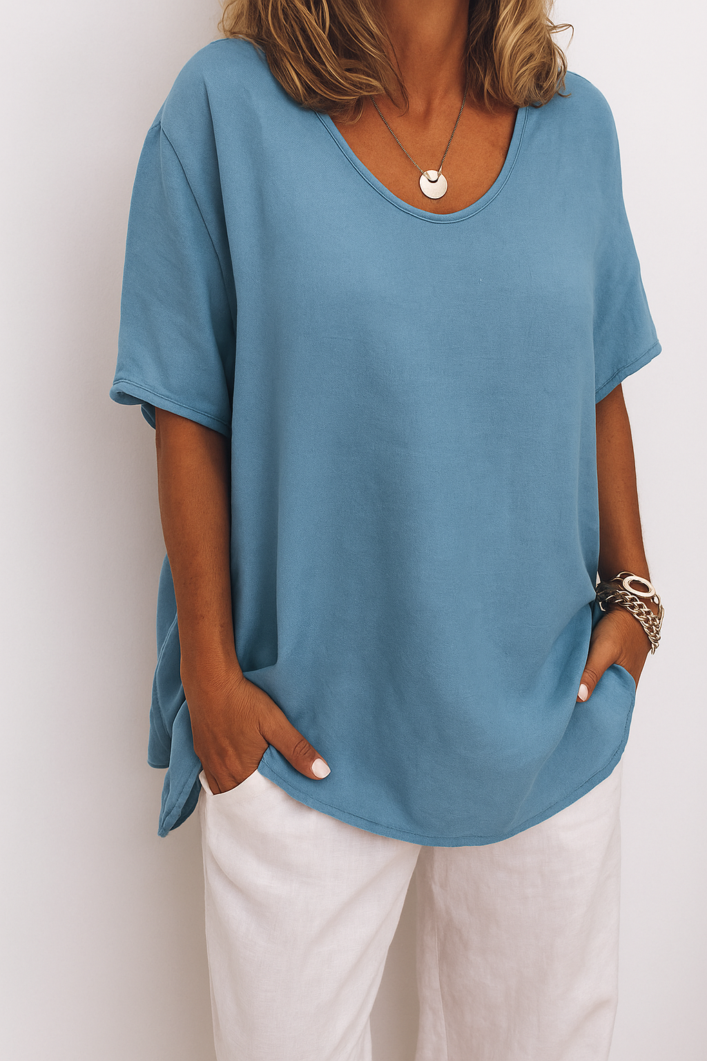T-shirt leggera – Comoda ed elegante per l'estate