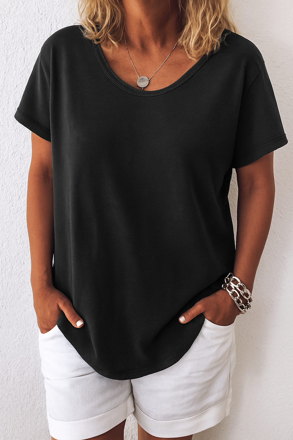 T-shirt leggera – Comoda ed elegante per l'estate