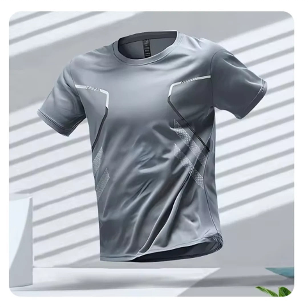 T-shirt sportiva da uomo ad asciugatura rapida
