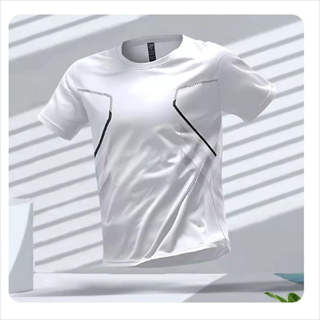 T-shirt sportiva da uomo ad asciugatura rapida