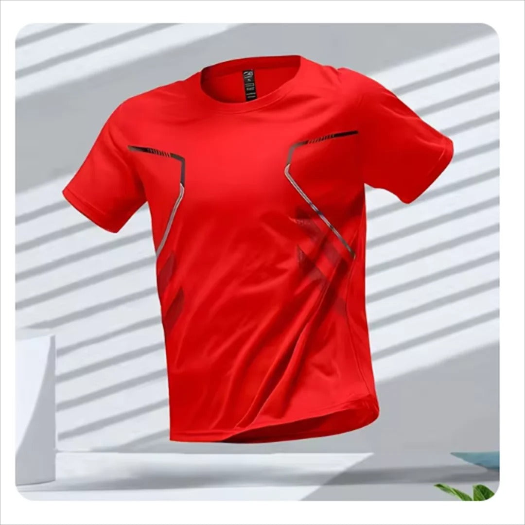 T-shirt sportiva da uomo ad asciugatura rapida