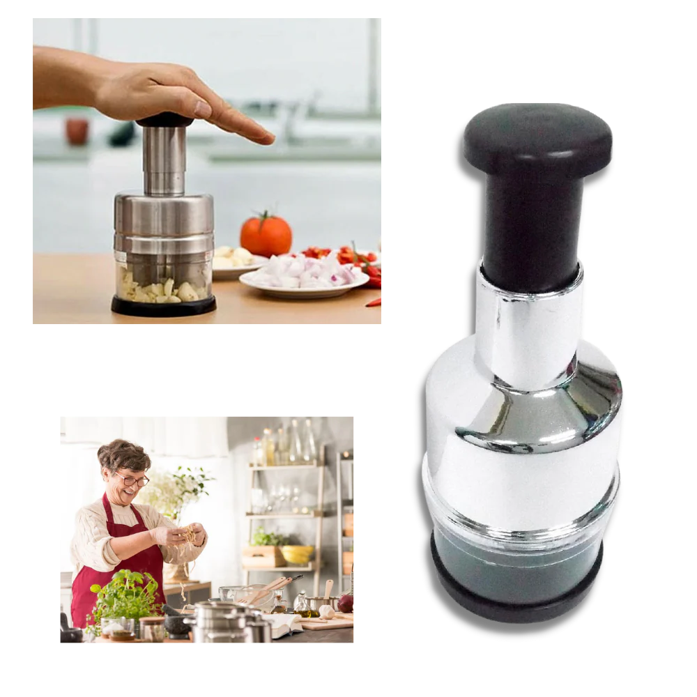 Tagliaverdure e tritaglio compatto in acciaio inox per una cucina efficiente