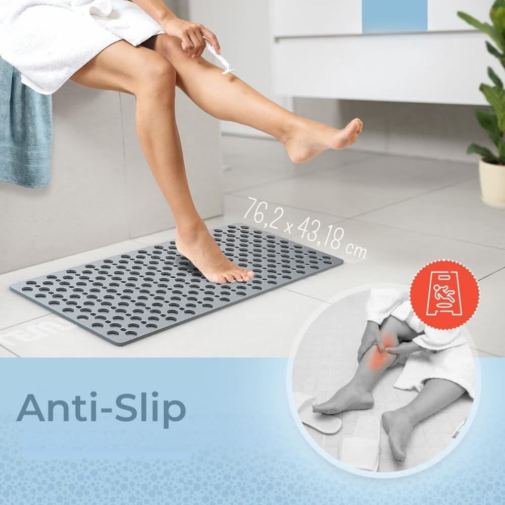 Tappetino antiscivolo da doccia per il bagno