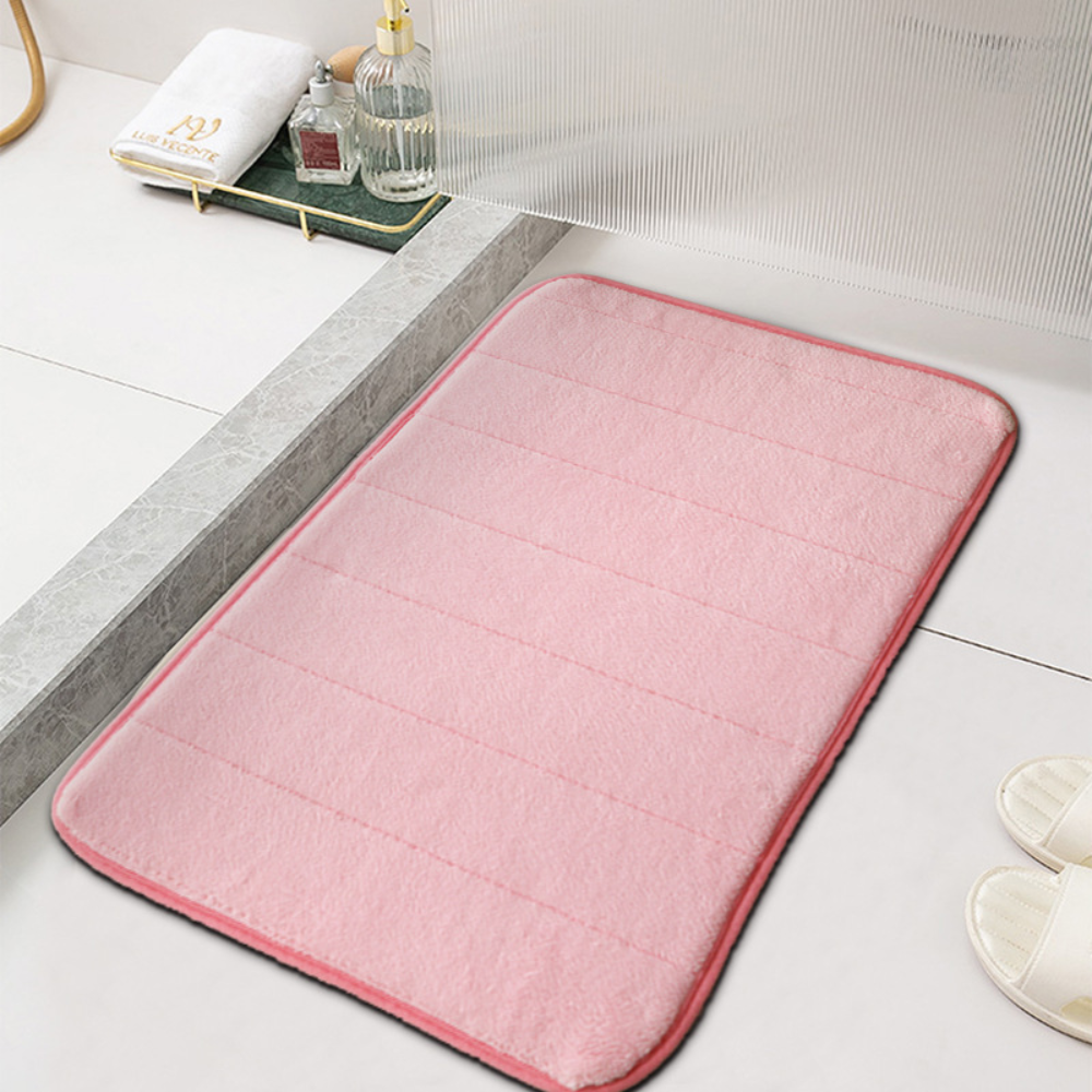 Tappetino da Bagno Ultra Morbido e Assorbente | Antiscivolo e ad Asciugatura Rapida