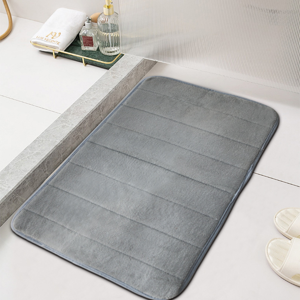 Tappetino da Bagno Ultra Morbido e Assorbente | Antiscivolo e ad Asciugatura Rapida