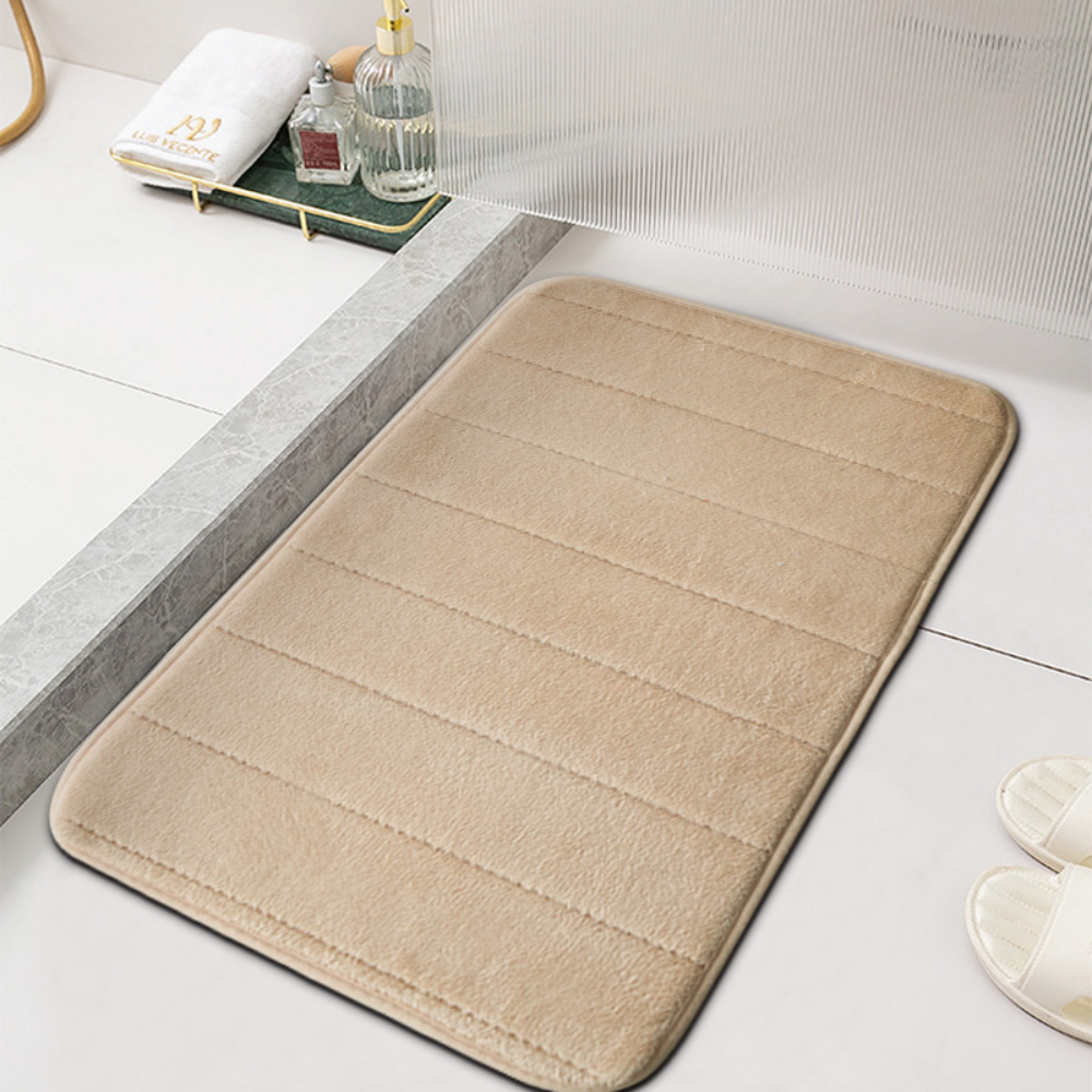 Tappetino da Bagno Ultra Morbido e Assorbente | Antiscivolo e ad Asciugatura Rapida