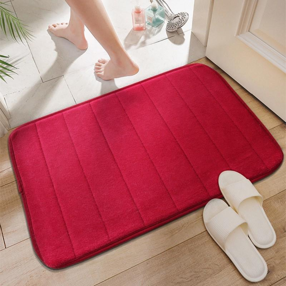 Tappetino da Bagno Ultra Morbido e Assorbente | Antiscivolo e ad Asciugatura Rapida