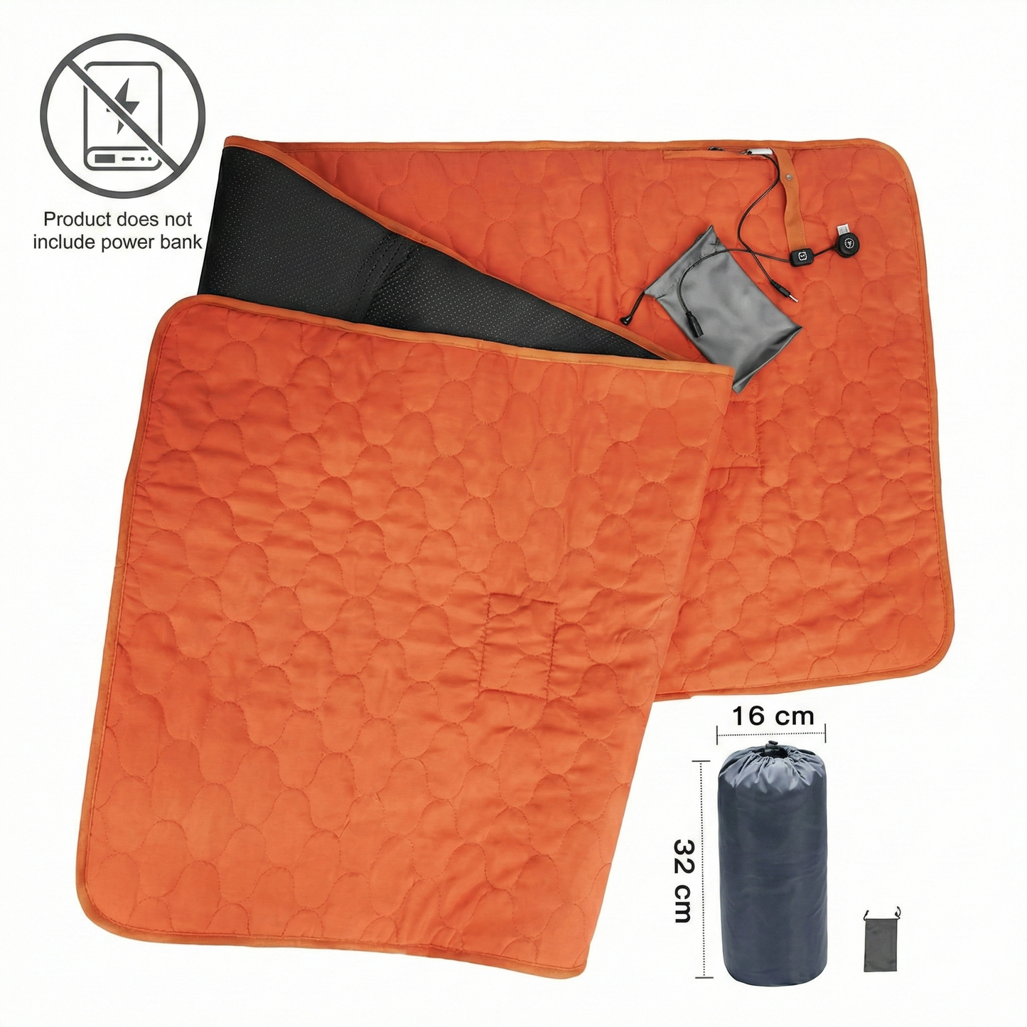 Tappetino da yoga riscaldato USB