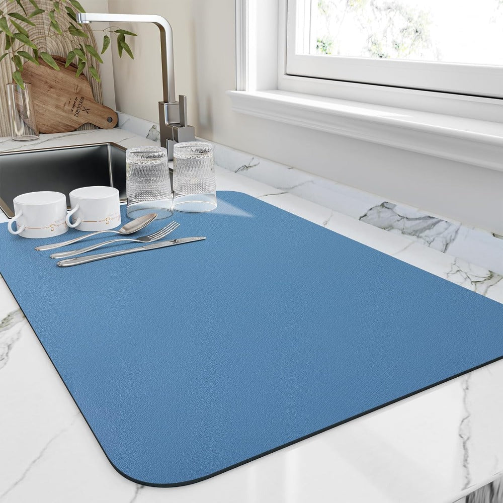Tappetino Scolapiatti da Cucina ad Asciugatura Rapida | Ad Alta Capacità Assorbente