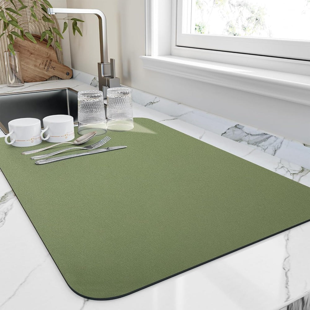 Tappetino Scolapiatti da Cucina ad Asciugatura Rapida | Ad Alta Capacità Assorbente