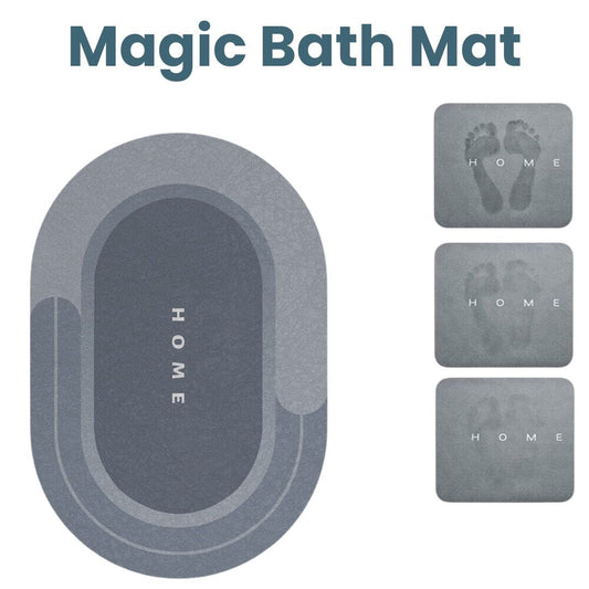 Tappeto da bagno altamente assorbente e antiscivolo per pavimento asciutto