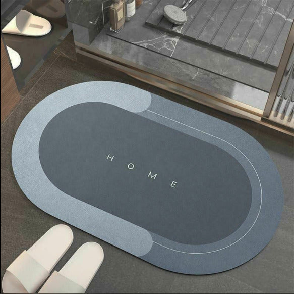 Tappeto da bagno altamente assorbente e antiscivolo per pavimento asciutto