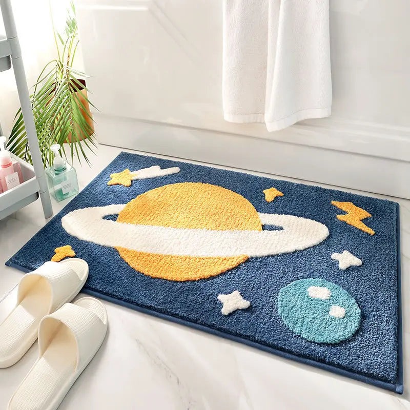 Tappeto da bagno antiscivolo ad asciugatura rapida