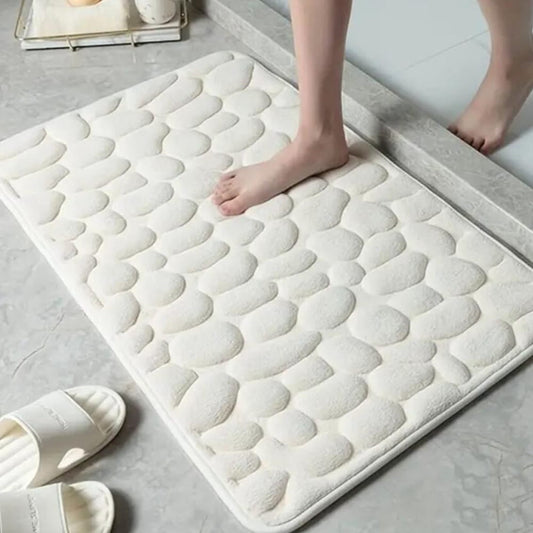 Tappeto da Bagno Assorbente con Fondo Antiscivolo