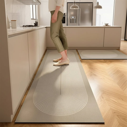 Tappeto da Cucina Anatomico Defaticante con Superficie Assorbente e Antiscivolo