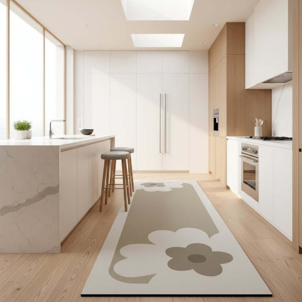 Tappeto da Cucina Anatomico Defaticante con Superficie Assorbente e Antiscivolo