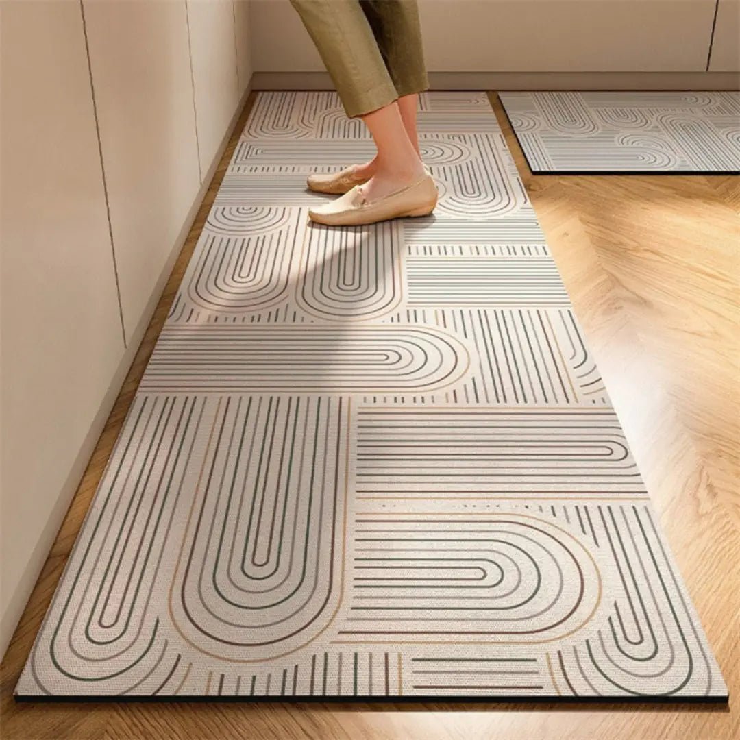 Tappeto da cucina con design defaticante
