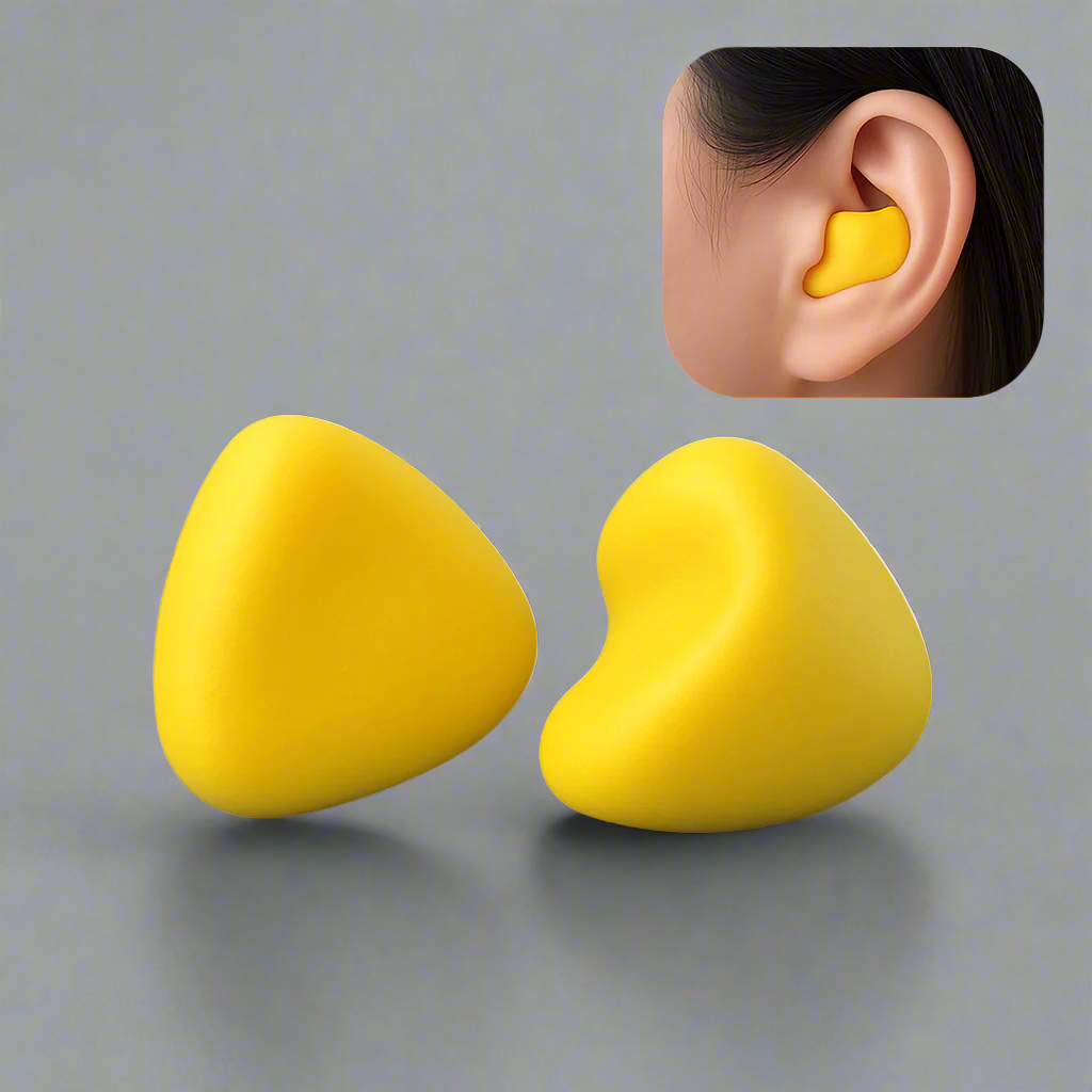 Tappi auricolari in silicone antirumore per un sonno tranquillo