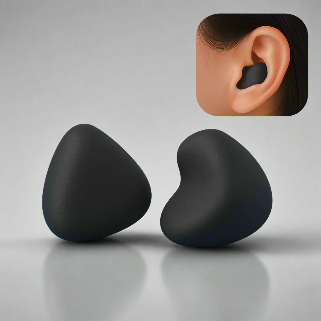 Tappi auricolari in silicone antirumore per un sonno tranquillo