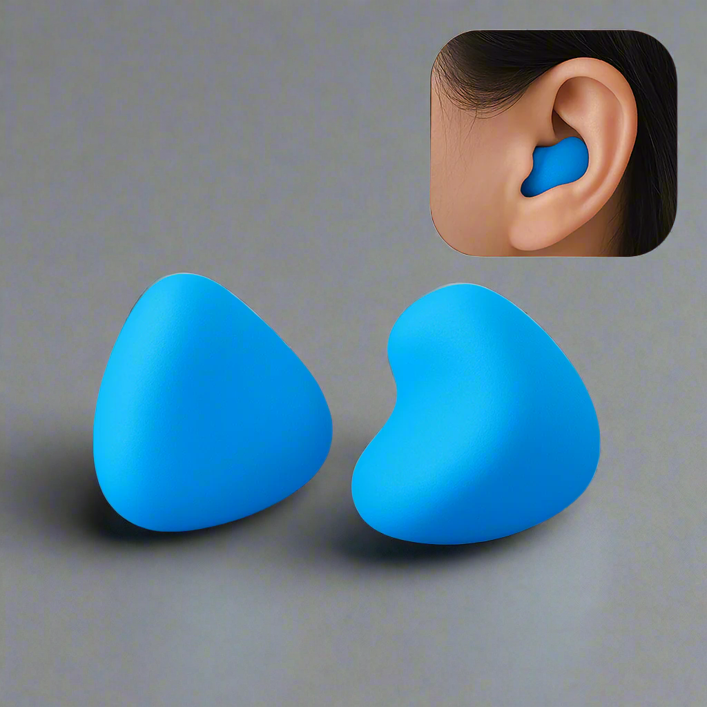 Tappi auricolari in silicone antirumore per un sonno tranquillo