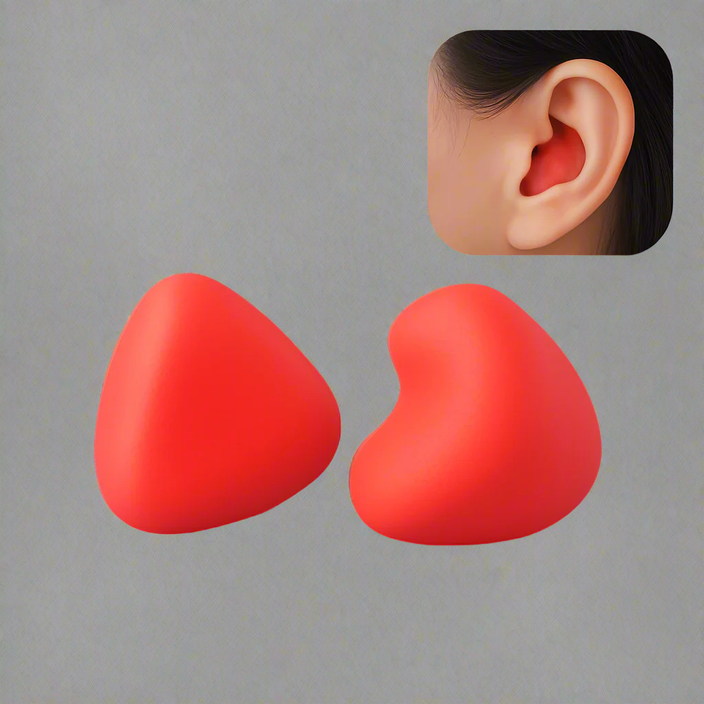 Tappi auricolari in silicone antirumore per un sonno tranquillo