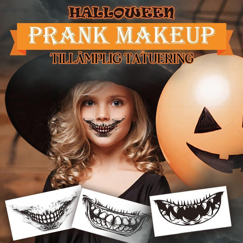 Tatuaggi di Halloween Horror Realistici – Completa il Tuo Trucco di Halloween