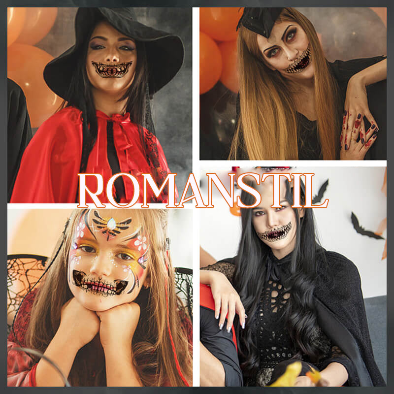 Tatuaggi di Halloween Horror Realistici – Completa il Tuo Trucco di Halloween