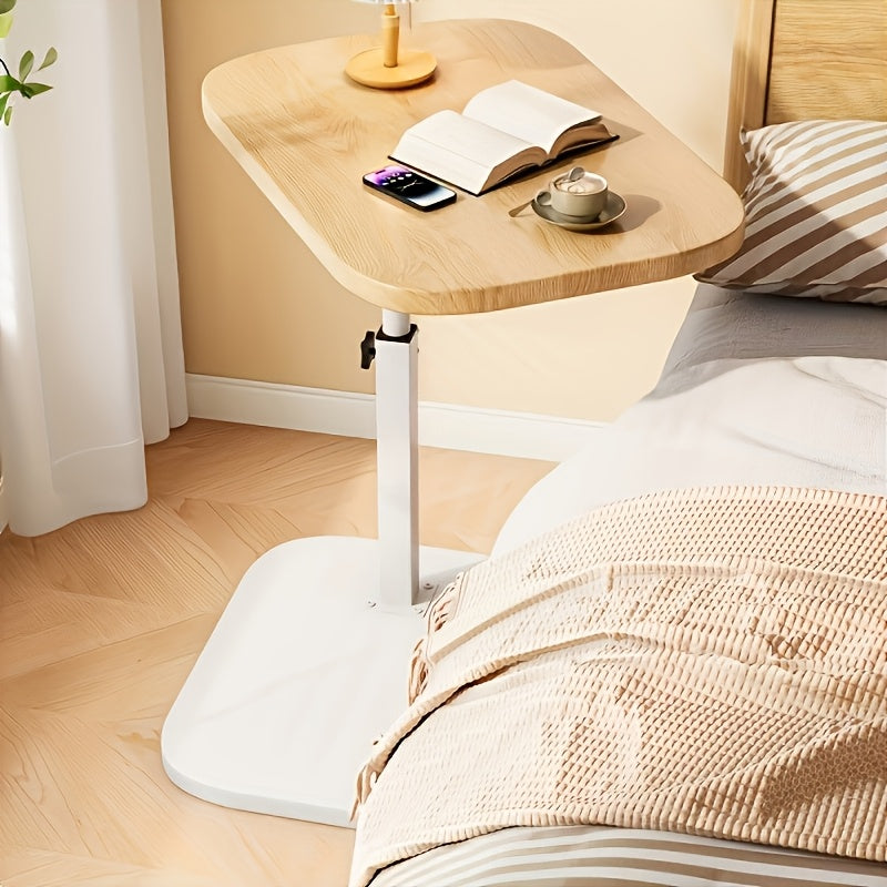 Tavolino da Salotto Regolabile con Piano Rettangolare – Struttura Moderna in Metallo – Altezza Regolabile – Design Salvaspazio