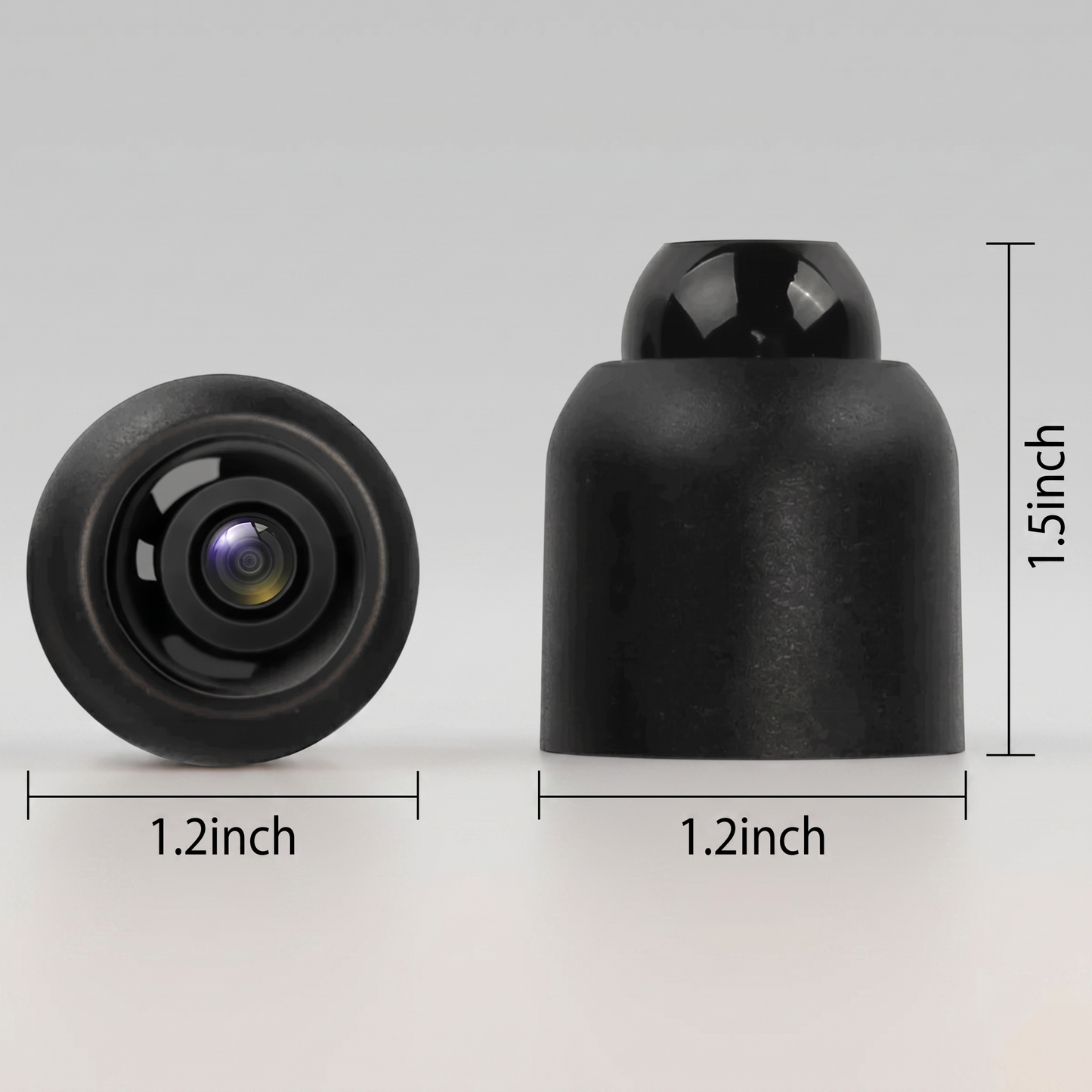 Telecamera IP Wi-Fi compatta | HD 1080p | Telecamera di sicurezza da interno con visione notturna