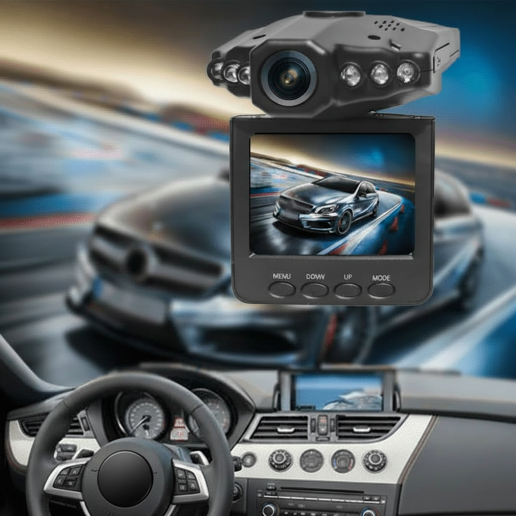 Telecamera per auto con visione notturna e modalità parcheggio