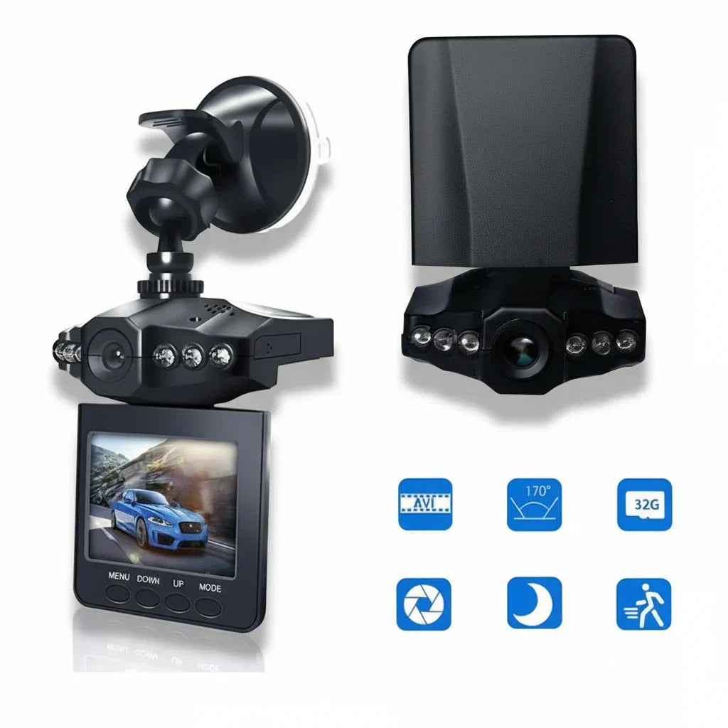 Telecamera per auto con visione notturna e modalità parcheggio