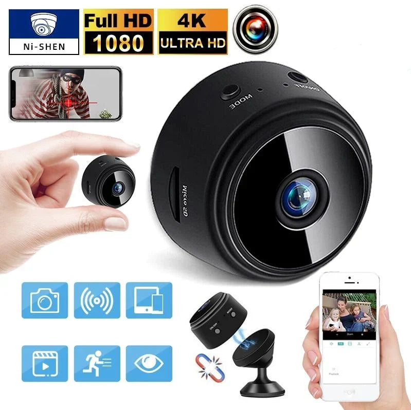 Telecamera Senza Fili WiFi 1080P con Visione Notturna