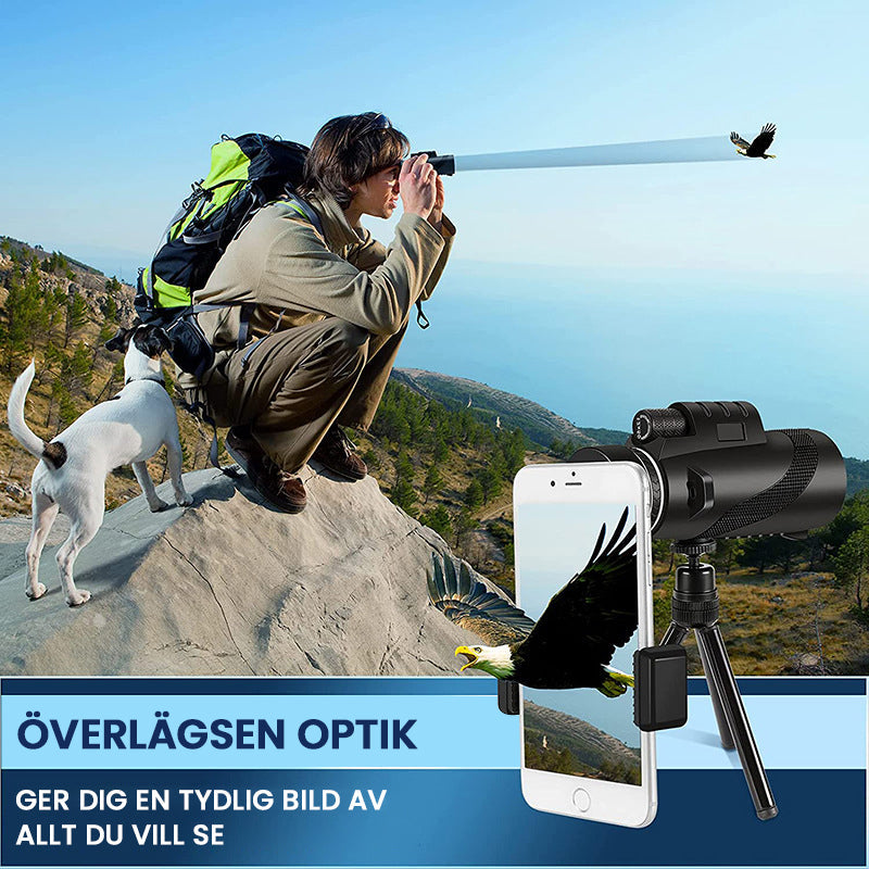 Telescopio monoculare portatile Zoom HD 5000M per uso esterno
