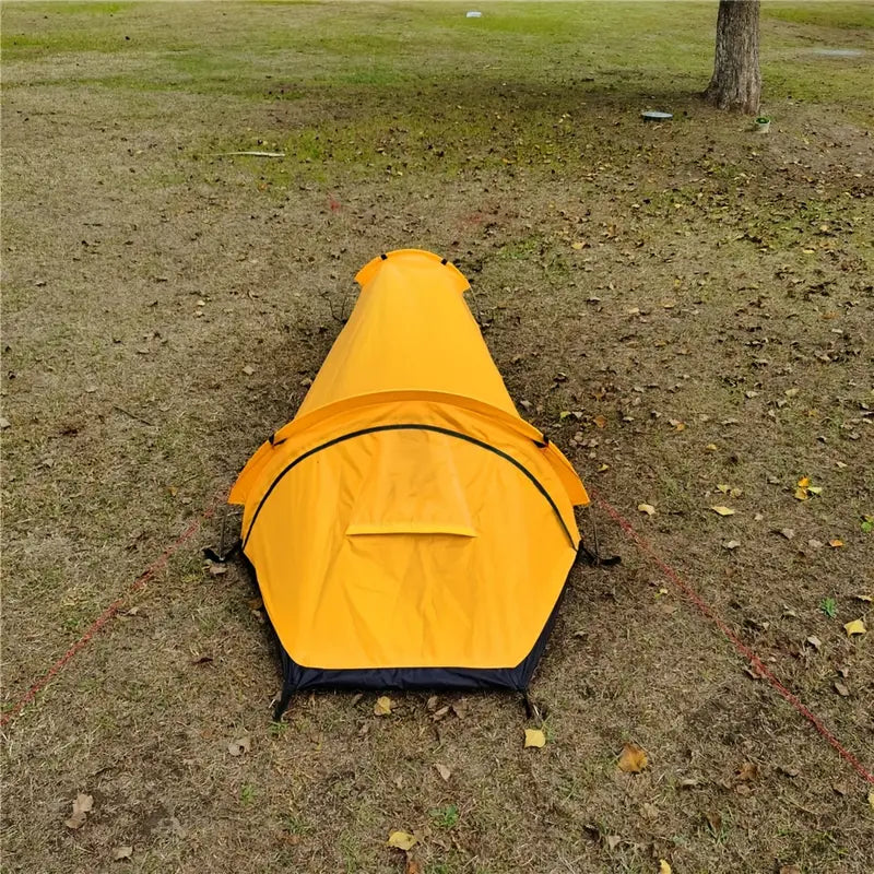 Tenda da campeggio compatta e impermeabile - Tenda da avventura ultraleggera per 1 persona