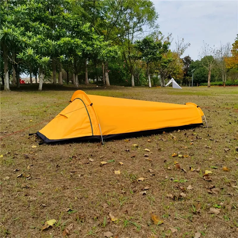 Tenda da campeggio compatta e impermeabile - Tenda da avventura ultraleggera per 1 persona