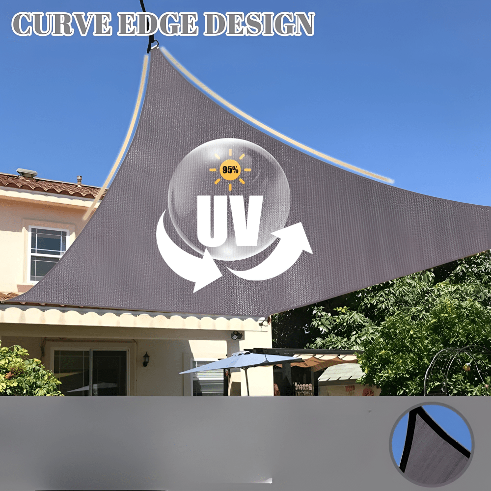 Tenda da sole ombreggiante impermeabile con protezione UV per terrazza e balcone