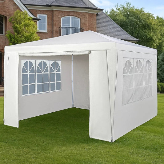 Tenda Gazebo da Esterno Impermeabile con Pareti Laterali