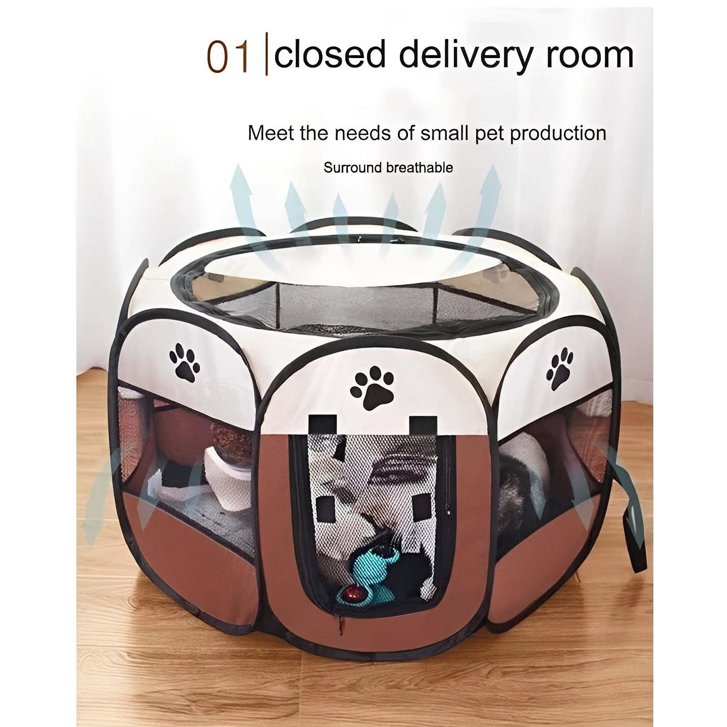 Tenda per animali domestici per gatti e cani di piccola taglia per interno ed esterno