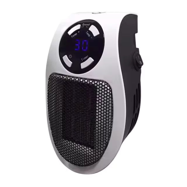 Termoventilatore compatto da presa USB dal design a risparmio energetico