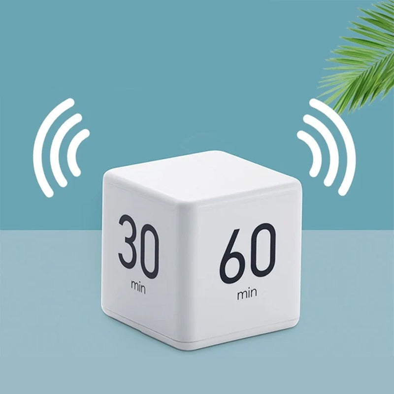 Timer a Cubo Digitale Portatile con Allarme e Conto alla Rovescia per la Produttività