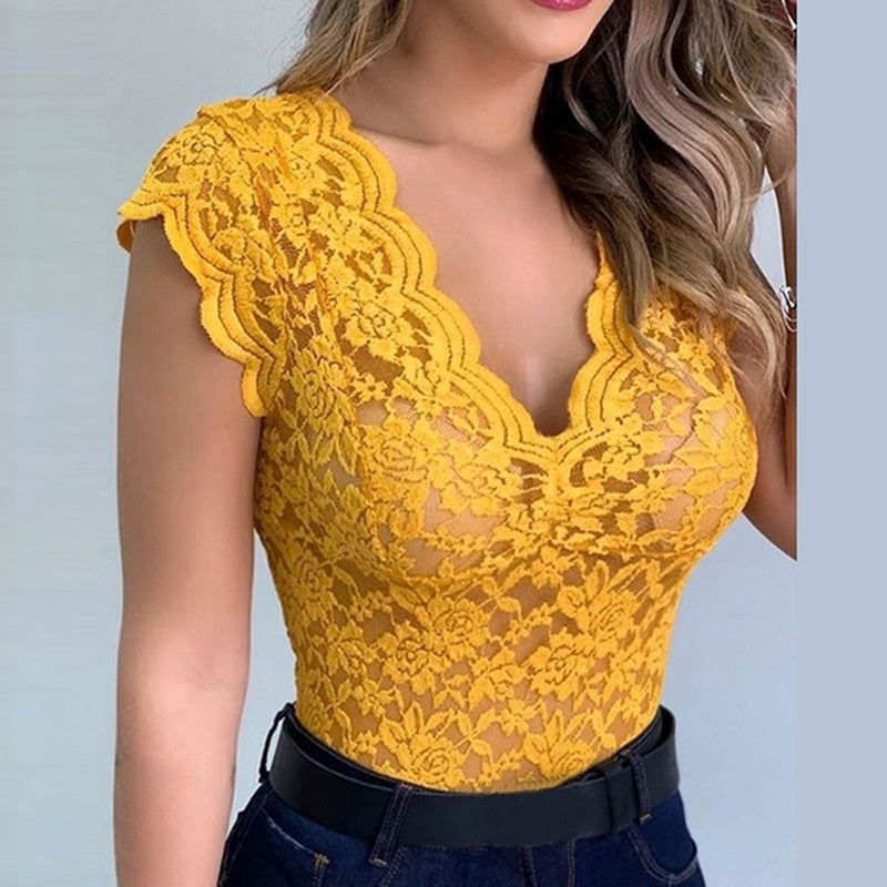 Top da donna sexy ed elegante