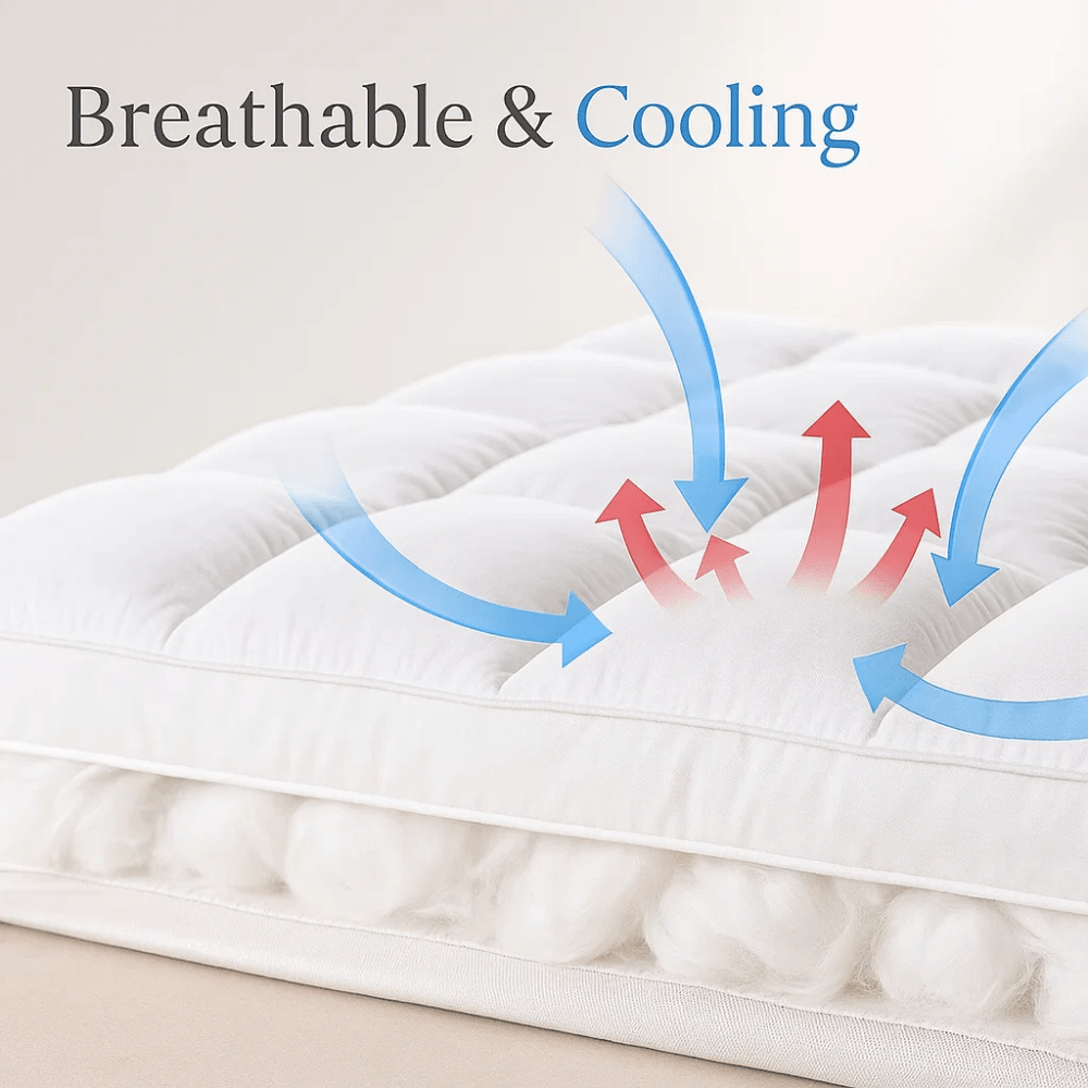 Topper per Materasso Rinfrescante per un Comfort Ottimale