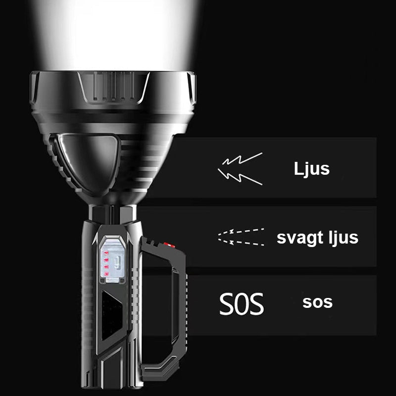 Torcia a LED elettronica ad alta luminosità per emergenze