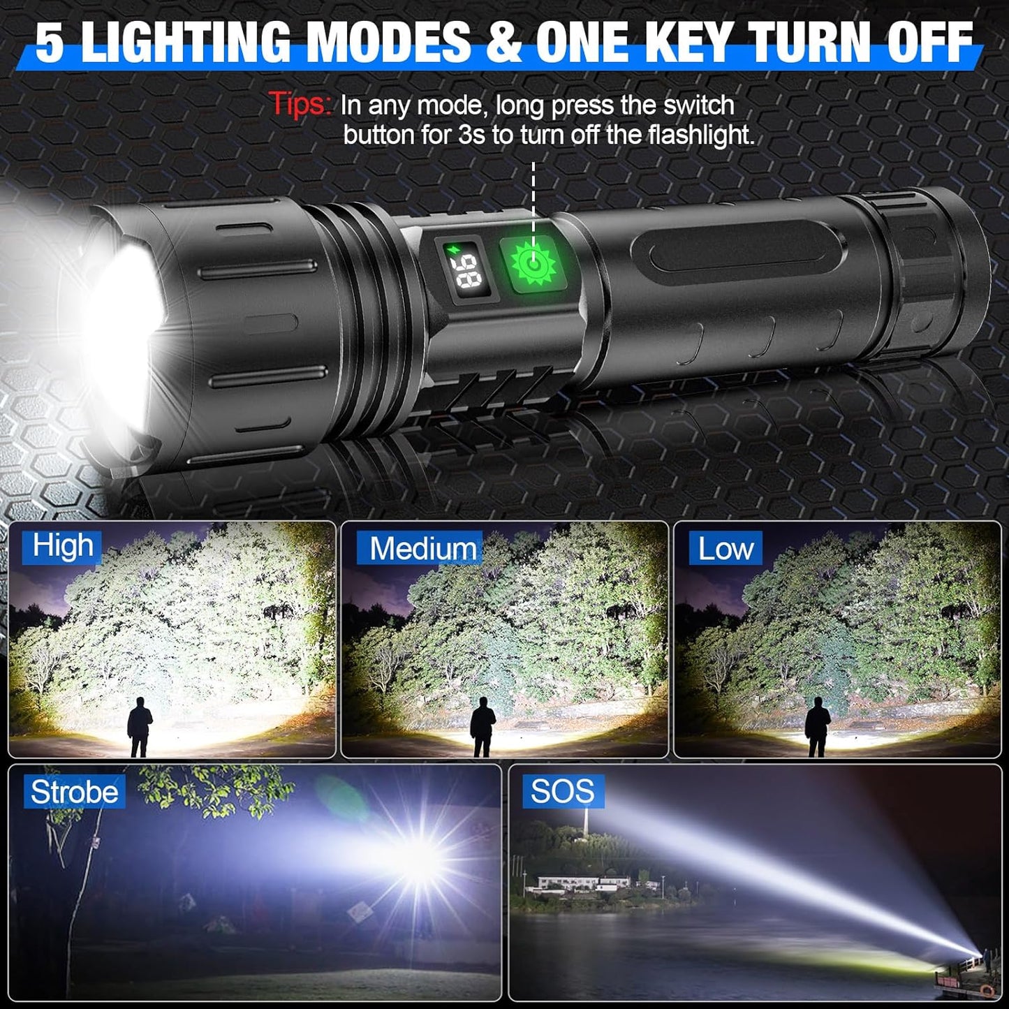 Torcia da 100.000 Lumen