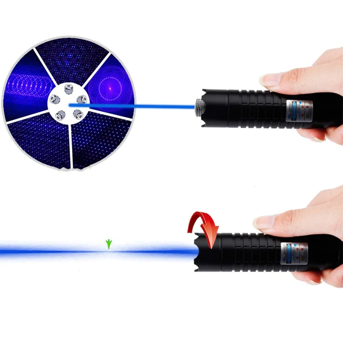 Torcia laser ad alta intensità impermeabile per sopravvivenza all'aperto