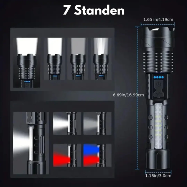 Torcia Militare - 5000 Lumen e Impermeabile