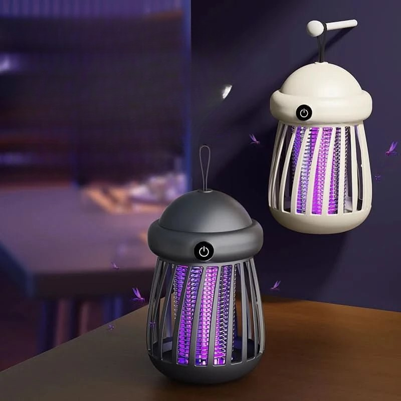 Trappola elettrica per insetti a luce UV con griglia
