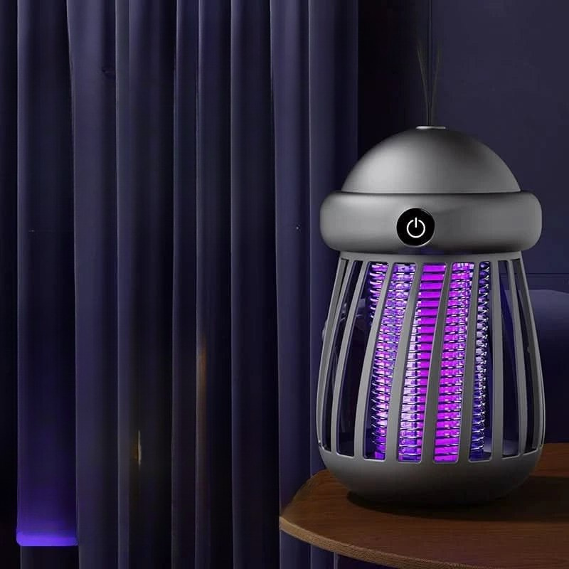 Trappola elettrica per insetti a luce UV con griglia